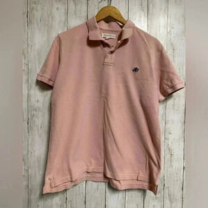 Aeropostale Pink Polo Shirt Size L